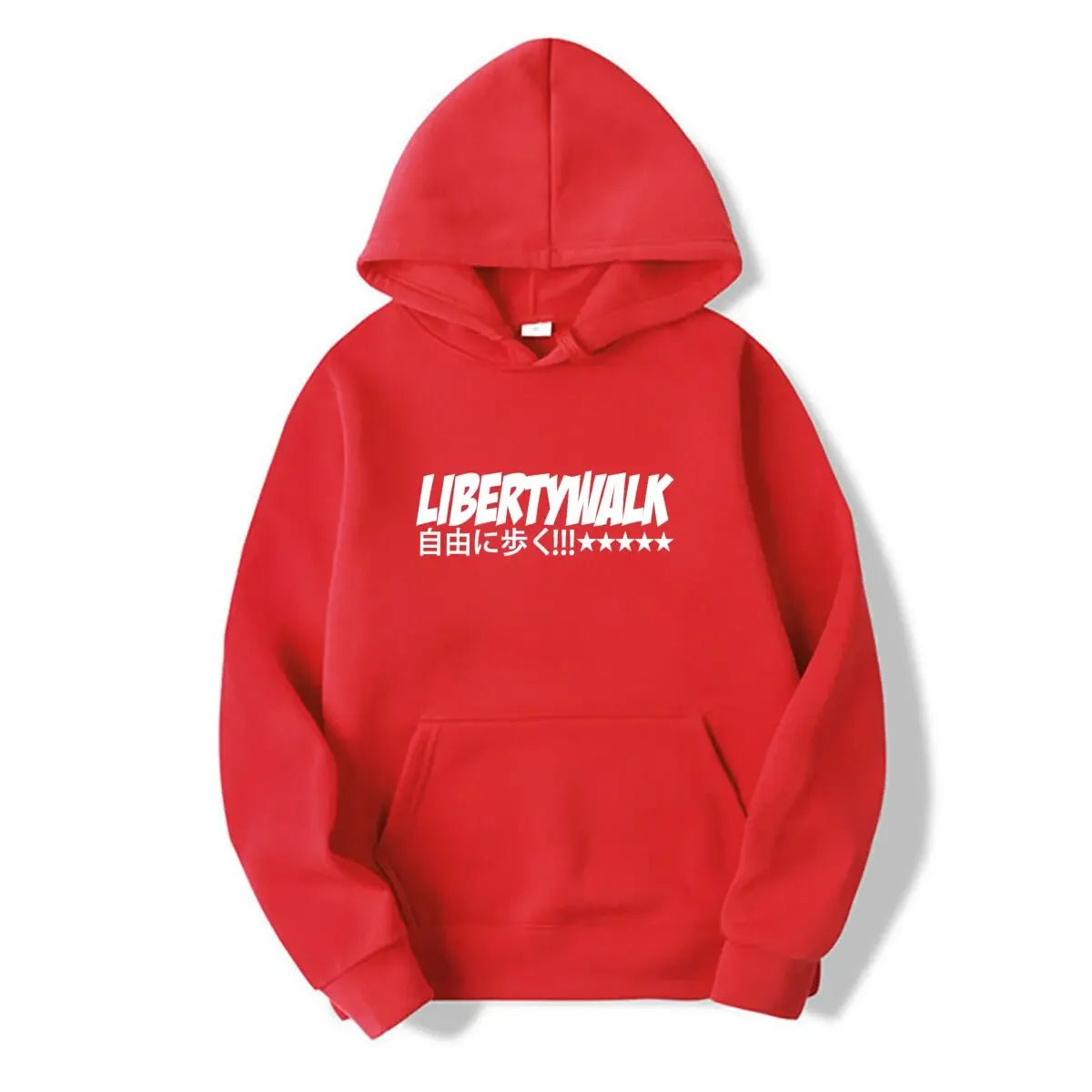 Unisex Printed Fleece Hoodie Pullover For Autumn Winter