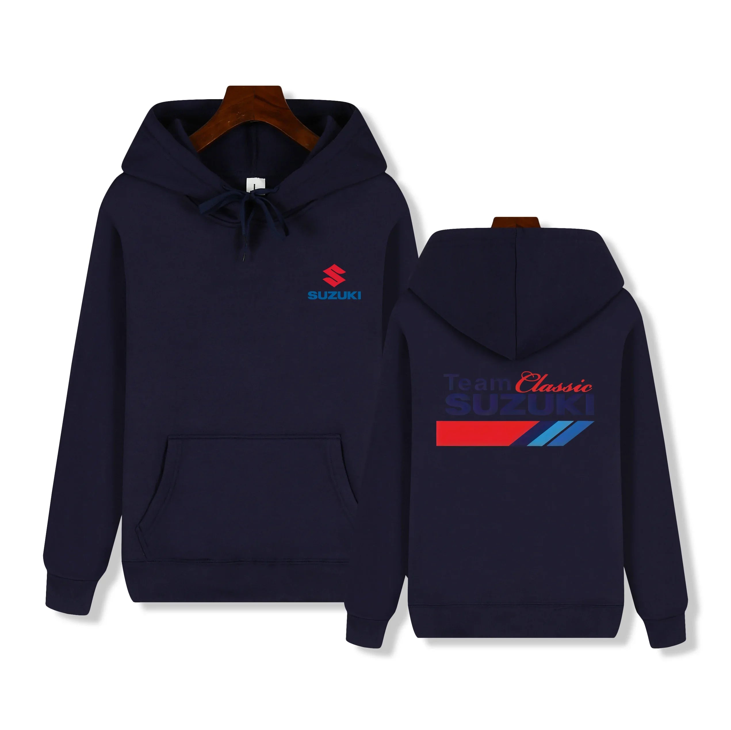 Men's Fleece Pullover Hoodie for Casual Outdoor Wear